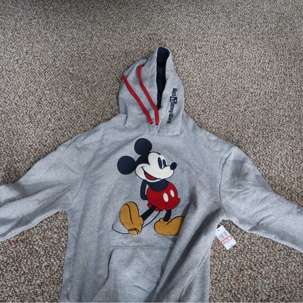 Disney mickey mouse hooded sweatshirt